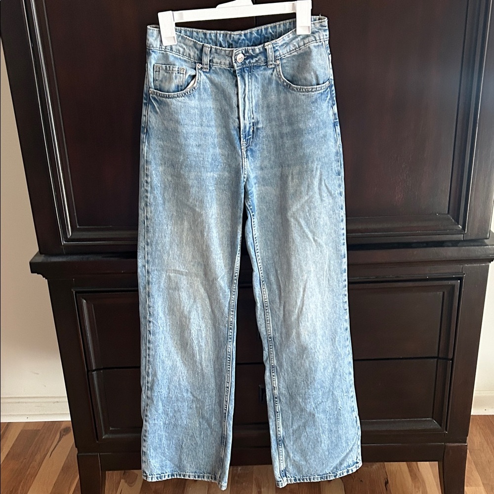 Divided Light Blue Straight Leg Jeans